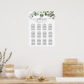 Poster Eucalyptus Rustique Mariage de verdure (Cuisine)