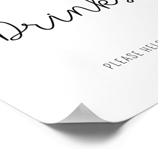 Poster Eucalyptus verdoyant - Boissons (Coin)