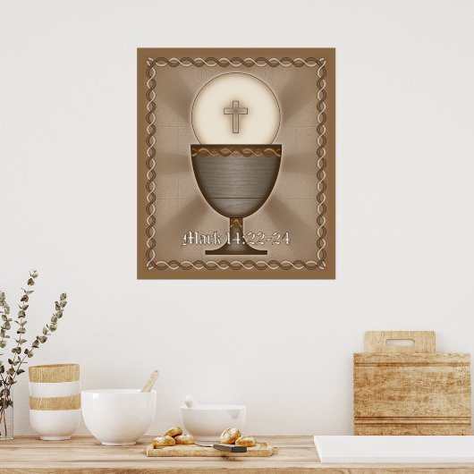 Poster Eucharistie (Cuisine)