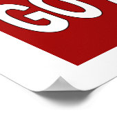 Poster Euchre Gardez le calme (Coin)