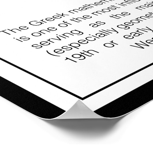 Poster Euclid (Coin)