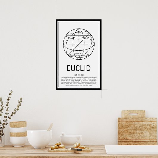 Poster Euclid (Cuisine)