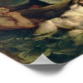 Poster Eugene Delacroix - Dante et Virgile en enfer (Coin)