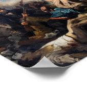 Poster Eugene Delacroix - La Liberté guidant le peuple (Coin)