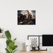 Poster Eugène Delacroix La Liberté guidant le peuple Paro (Bureau à domicile)
