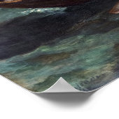 Poster Eugene Delacroix - L'épave de Don Juan (Coin)