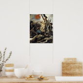 Poster Eugene Delacroix - Liberté, leader du peuple (Cuisine)