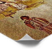 Poster Eugene Delacroix - Murs de Meknès (Coin)