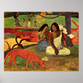Poster Eugene Henri Paul Gauguin - Joyosité (Devant)