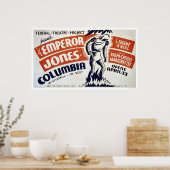 Poster Eugene ONeill Emperor 1937 WPA (Cuisine)