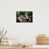 Poster Eugenie Entourée de ses Dames en Attente (Cuisine)