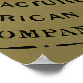 Poster EUGENIE Garter Publicité c. 1840 (Coin)