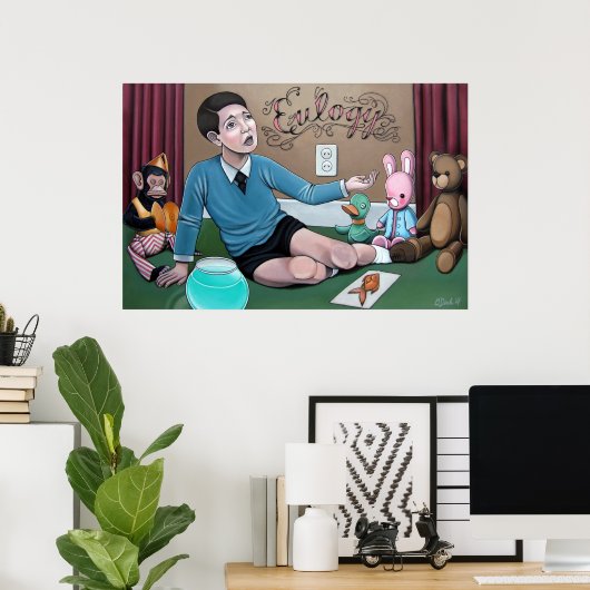 Poster Éulogie (Bureau à domicile)