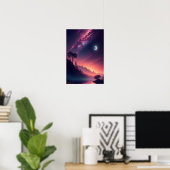 Poster Euphorie Nightscape (Bureau à domicile)