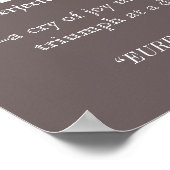 Poster Eureka Définition Archimède Principe Science (Coin)