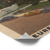 Poster Eureka Inn Hotel View à Eureka, Californie (Coin)