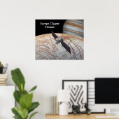 Poster Europa Clipper Mission Spacraft (Bureau à domicile)