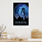 Poster Europa | NASA Visions du futur (Cuisine)