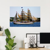 Poster Europa Tall Ship (Bureau à domicile)