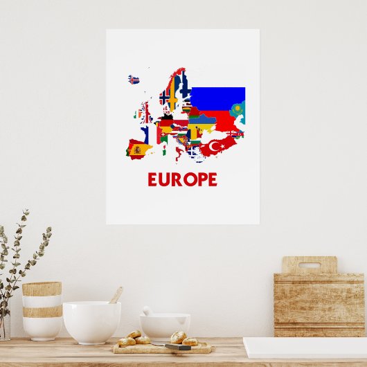 POSTER EUROPE (Cuisine)