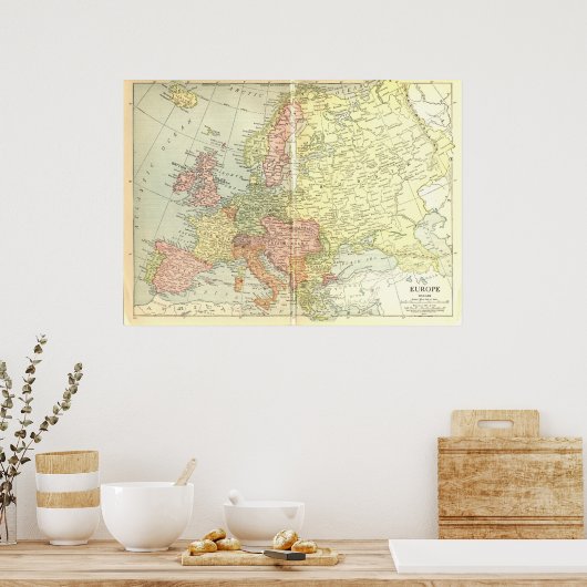 Poster Europe : 1914 (Cuisine)