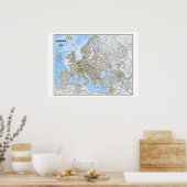 Poster " Europe : 2006 - Classique politique MAP ... (Cuisine)