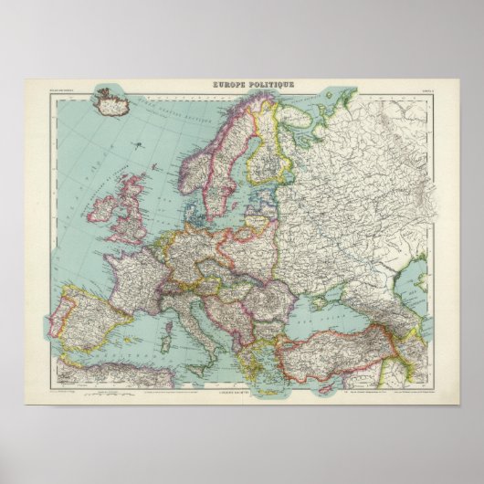 Poster Europe 25 (Devant)