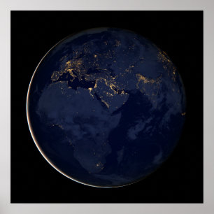 Poster Europe, Afrique et Moyen-Orient Lumières De La Vil