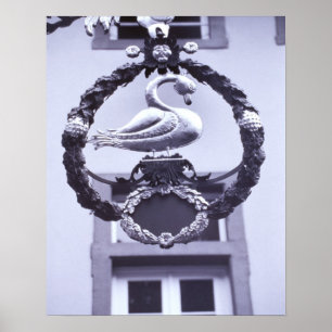 Poster Europe, Allemagne, Baden, Wurttemberg, Heidelberg.