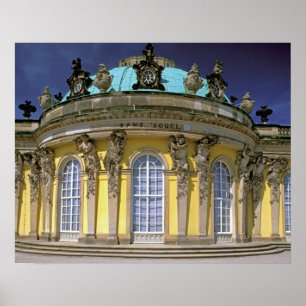 Poster Europe, Allemagne, Potsdam. Parc Sanssouci, 2