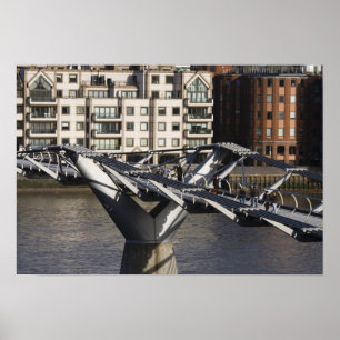 Poster Europe,ANGLETERRE, Londres : Vue du Millenium