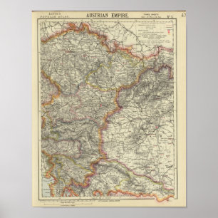 Poster Europe, Autriche, République tchèque