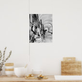 Poster Europe, Autriche, Salzbourg. Cherub et monument 2 (Cuisine)