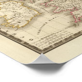 Poster Europe Centre Angleterre Allemagne (Coin)