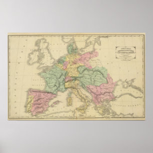 Poster Europe continentale