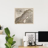 Poster Europe de l'Est, Norvège (Bureau à domicile)