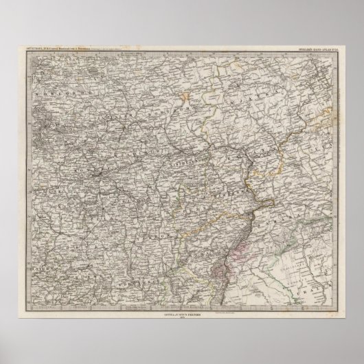 Poster Europe de l'Est, Russie centrale (Devant)