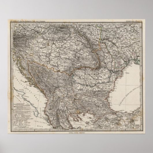 Poster Europe de l'Est, Russie du Sud, Turquie (Devant)