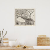 Poster Europe de l'Est, Russie, Turquie (Cuisine)