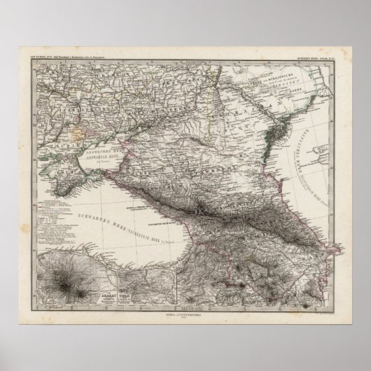 Poster Europe de l'Est, Russie, Turquie (Devant)