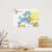 Poster Europe en 2009 (Cuisine)