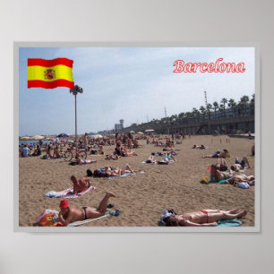 Poster Europe - Espagne - Barcelone -