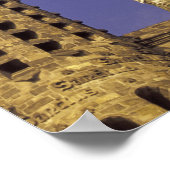 Poster Europe, Espagne, Barcelone Sagrada Familia (Coin)