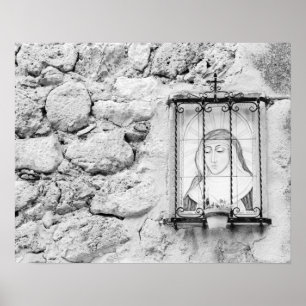 Poster Europe, Espagne, Majorque. La Sainte Muraille,