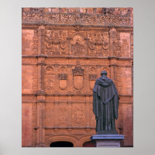 Poster Europe, Espagne, Salamanque. Armoiries et