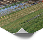 Poster Europe, Espagne, Salamanque. Le pont romain sur (Coin)