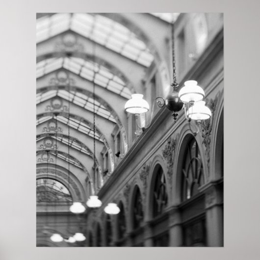 Poster Europe, France, Paris. Intérieur, Galerie (Devant)