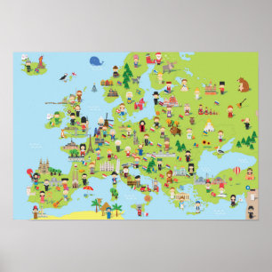 Poster - Europe Géographie Histoire Écoles
