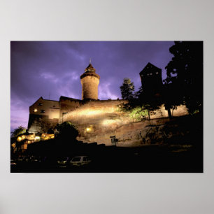Poster Europe, Germany, Numberg, Imperial Castle