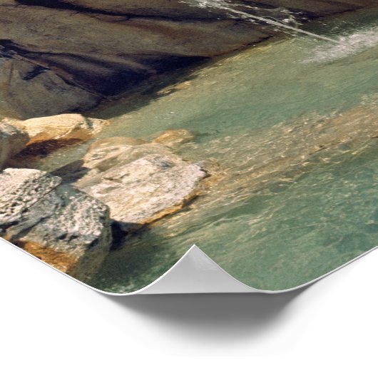 Poster Europe, Italie, Rome. Pièces jonchent le bas du (Coin)